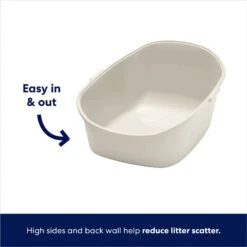 Frisco High Back Cat Litter Box, Extra Large -Frisco Pet Hub 141375 PT2. AC SS1800 V1675279993