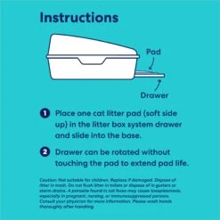 Frisco Cat Litter Pads, Unscented -Frisco Pet Hub 149816 PT4. AC SS1800 V1675279931