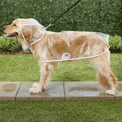 Frisco Lightweight Clear Vinyl Dog Raincoat 5 Frisco Lightweight Clear Vinyl Dog Raincoat -Frisco Pet Hub 153749 PT5. AC SS1800 V1553630250