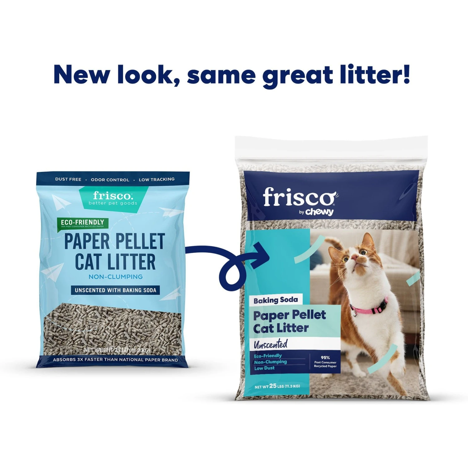 Frisco Unscented Non-Clumping Recycled Paper Cat Litter Frisco Unscented Non-Clumping Recycled Paper Cat Litter -Frisco Pet Hub 161380 PT1. AC SS1800 V1657656016