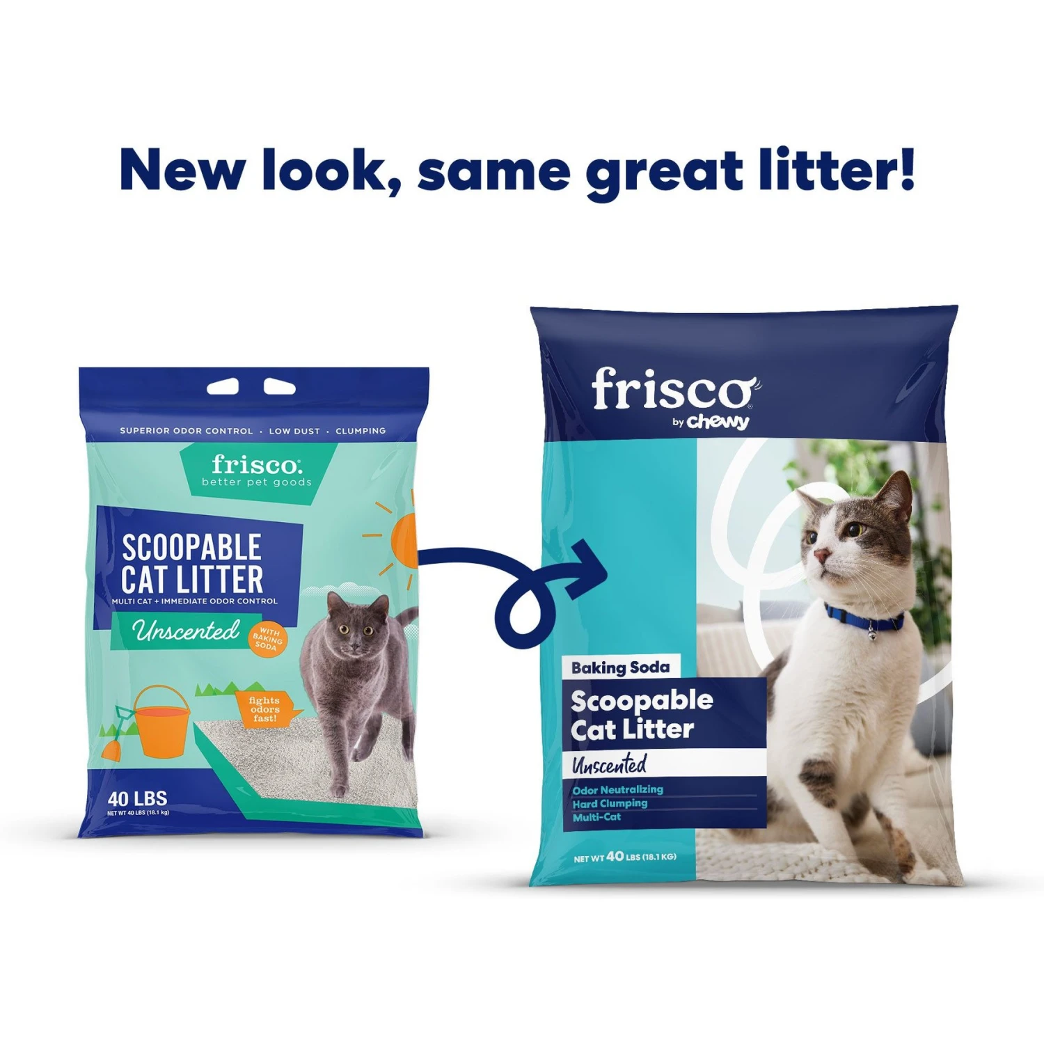 Frisco Multi-Cat Baking Soda Unscented Clumping Clay Cat Litter Frisco Multi-Cat Baking Soda Unscented Clumping Clay Cat Litter -Frisco Pet Hub 161460 PT1. AC SS1800 V1657656016