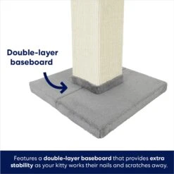 Frisco 33.5-in Sisal Cat Scratching Post -Frisco Pet Hub 163749 PT3. AC SS1800 V1667226990