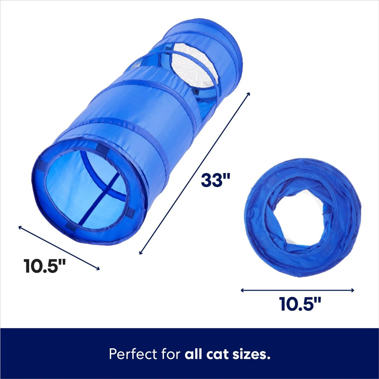 Frisco Foldable Play Tunnel with Mesh Cat Toy Frisco Foldable Play Tunnel With Mesh Cat Toy -Frisco Pet Hub 166385 PT1. AC SS1800 V1686579154