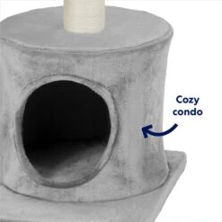 Frisco 42-in Heavy Duty Faux Fur Cat Tree & Condo 2 Frisco 42-in Heavy Duty Faux Fur Cat Tree & Condo -Frisco Pet Hub 169398 PT2. AC SS1800 V1667229084