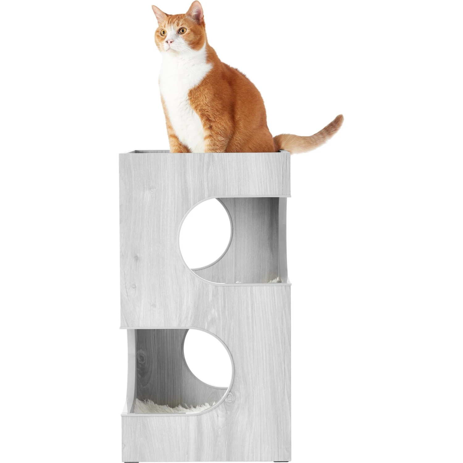 Frisco 28-in Modern Cat Tree & Condo Frisco 28-in Modern Cat Tree & Condo -Frisco Pet Hub 177899 PT4. AC SS1800 V1584453174