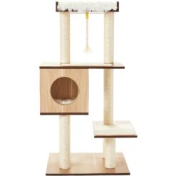 Frisco 47.5-in Modern Cat Tree & Condo 3 Frisco 47.5-in Modern Cat Tree & Condo -Frisco Pet Hub 177904 PT3. AC SS1800 V1584452582