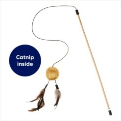 Frisco Sparkle Ball Teaser Wand Cat Toy With Catnip 2 Frisco Sparkle Ball Teaser Wand Cat Toy With Catnip -Frisco Pet Hub 183254 PT2. AC SS1800 V1686579565