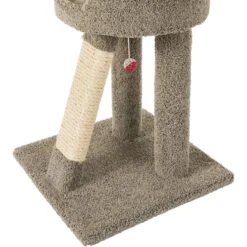 Frisco 24-in Real Carpet Cat Scratching Perch With Toy 3 Frisco 24-in Real Carpet Cat Scratching Perch With Toy -Frisco Pet Hub 208960 PT4. AC SS1800 V1589221657