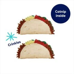 Frisco Taco Plush Cat Toy With Catnip 2 Frisco Taco Plush Cat Toy With Catnip -Frisco Pet Hub 213856 PT2. AC SS1800 V1691784248