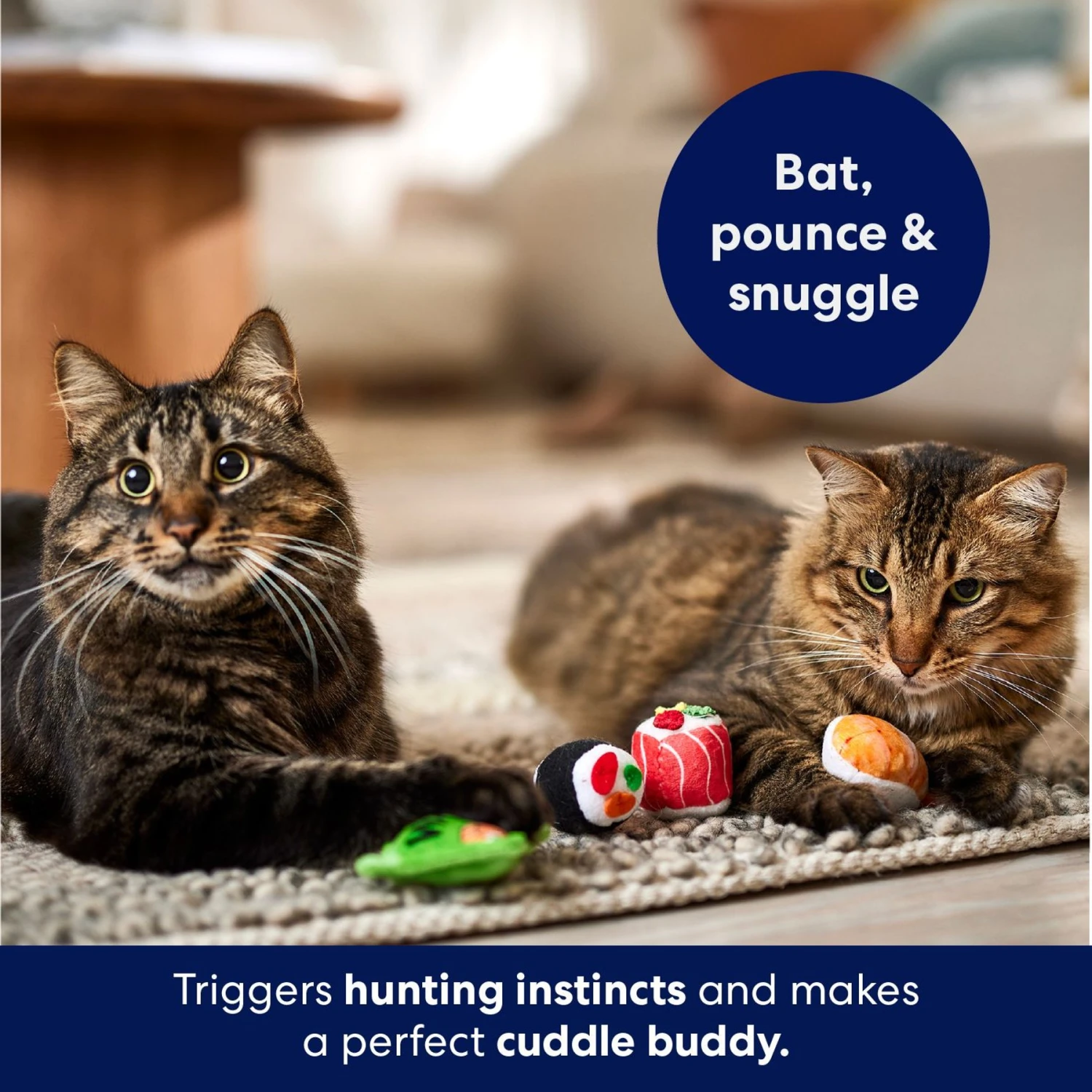 Frisco Sushi Plush Cat Toy with Catnip Frisco Sushi Plush Cat Toy With Catnip -Frisco Pet Hub 213910 PT5. AC SS1800 V1691784029