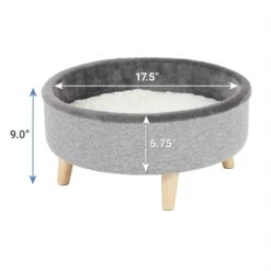 Frisco Modern Round Elevated Cat Bed 1 Frisco Modern Round Elevated Cat Bed -Frisco Pet Hub 214363 PT1. AC SS1800 V1603948077