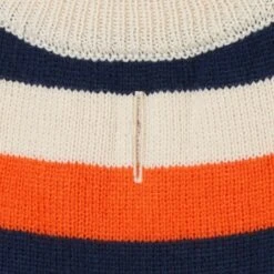Frisco Pom Pom Bow Striped Dog & Cat Sweater Dress -Frisco Pet Hub 223722 PT5. AC SS1800 V1599508567