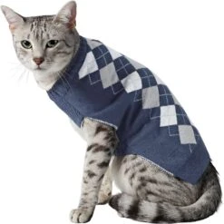 Frisco Argyle Dog & Cat Sweater -Frisco Pet Hub 223858 PT2. AC SS1800 V1599748854