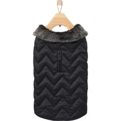 Frisco Mediumweight Chevron Insulated Quilted Dog & Cat Coat -Frisco Pet Hub 224001 PT4. AC SS1800 V1628777302