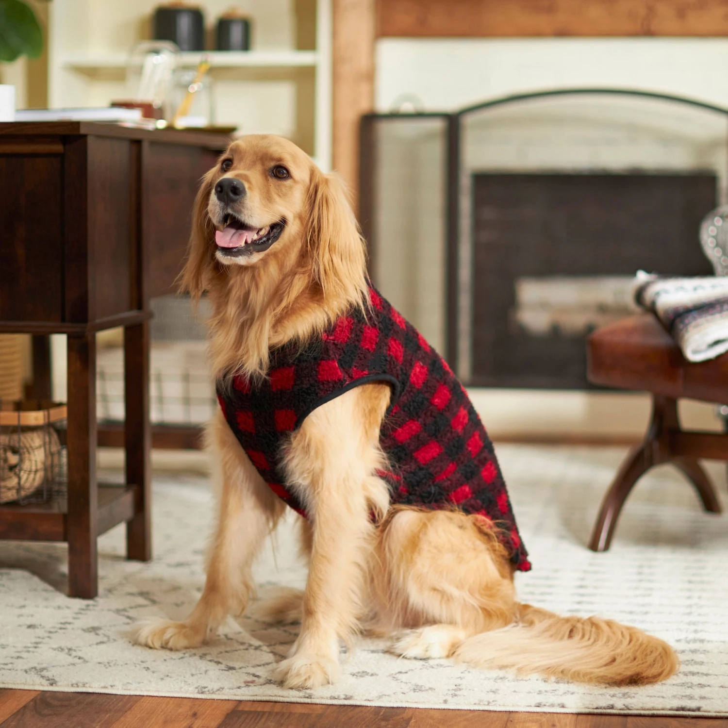 Frisco Ultra Lightweight Plaid Dog & Cat Fleece Vest Frisco Ultra Lightweight Plaid Dog & Cat Fleece Vest -Frisco Pet Hub 224280 PT7. AC SS1800 V1599566504