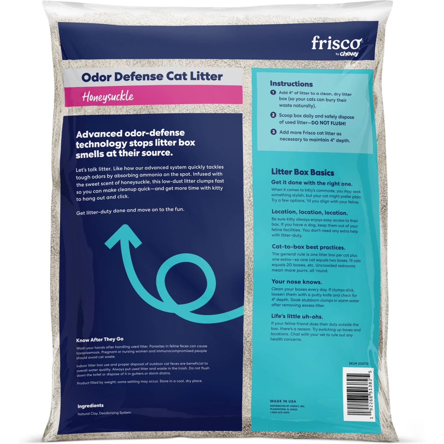 Frisco Odor Defense Honeysuckle Scented Clumping Clay Cat Litter Frisco Odor Defense Honeysuckle Scented Clumping Clay Cat Litter -Frisco Pet Hub 230712 PT2. AC SS1800 V1657656283