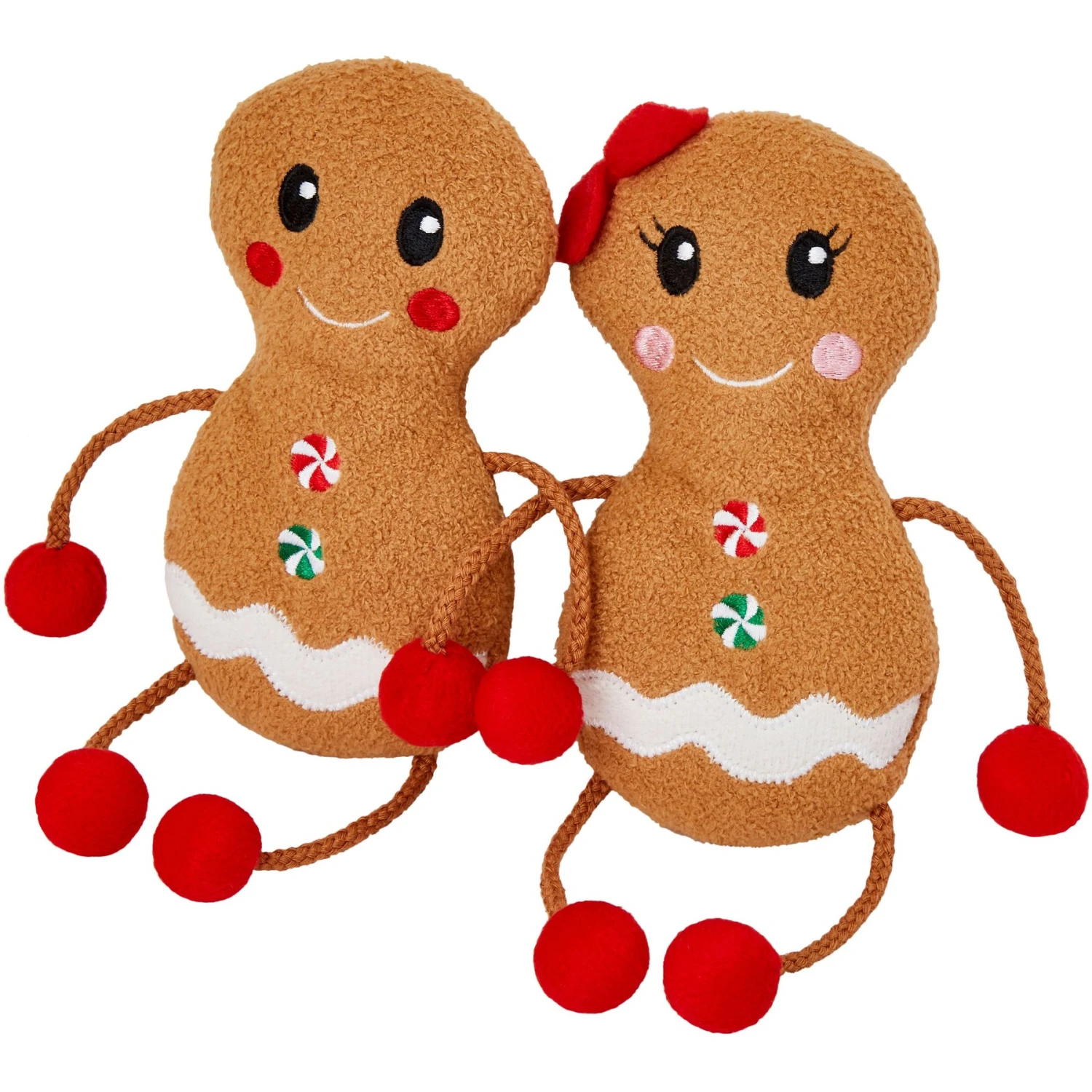 Frisco Holiday Gingerbread Pals Plush Kicker Cat Toy with Catnip, 2 count Frisco Holiday Gingerbread Pals Plush Kicker Cat Toy With Catnip, 2 Count -Frisco Pet Hub 233303 MAIN. AC SS1800 V1694809484