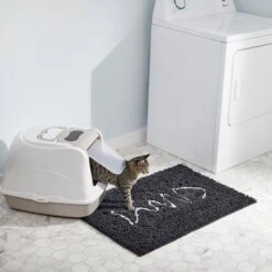 Frisco Microfiber Chenille Fish Bone Litter Mat 4 Frisco Microfiber Chenille Fish Bone Litter Mat -Frisco Pet Hub 236242 PT4. AC SS1800 V1606833806