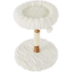 Frisco Natural Wood Modern Cat Tree With Toy, Ivory, Small 3 Frisco Natural Wood Modern Cat Tree With Toy, Ivory, Small -Frisco Pet Hub 236559 PT3. AC SS1800 V1615987410