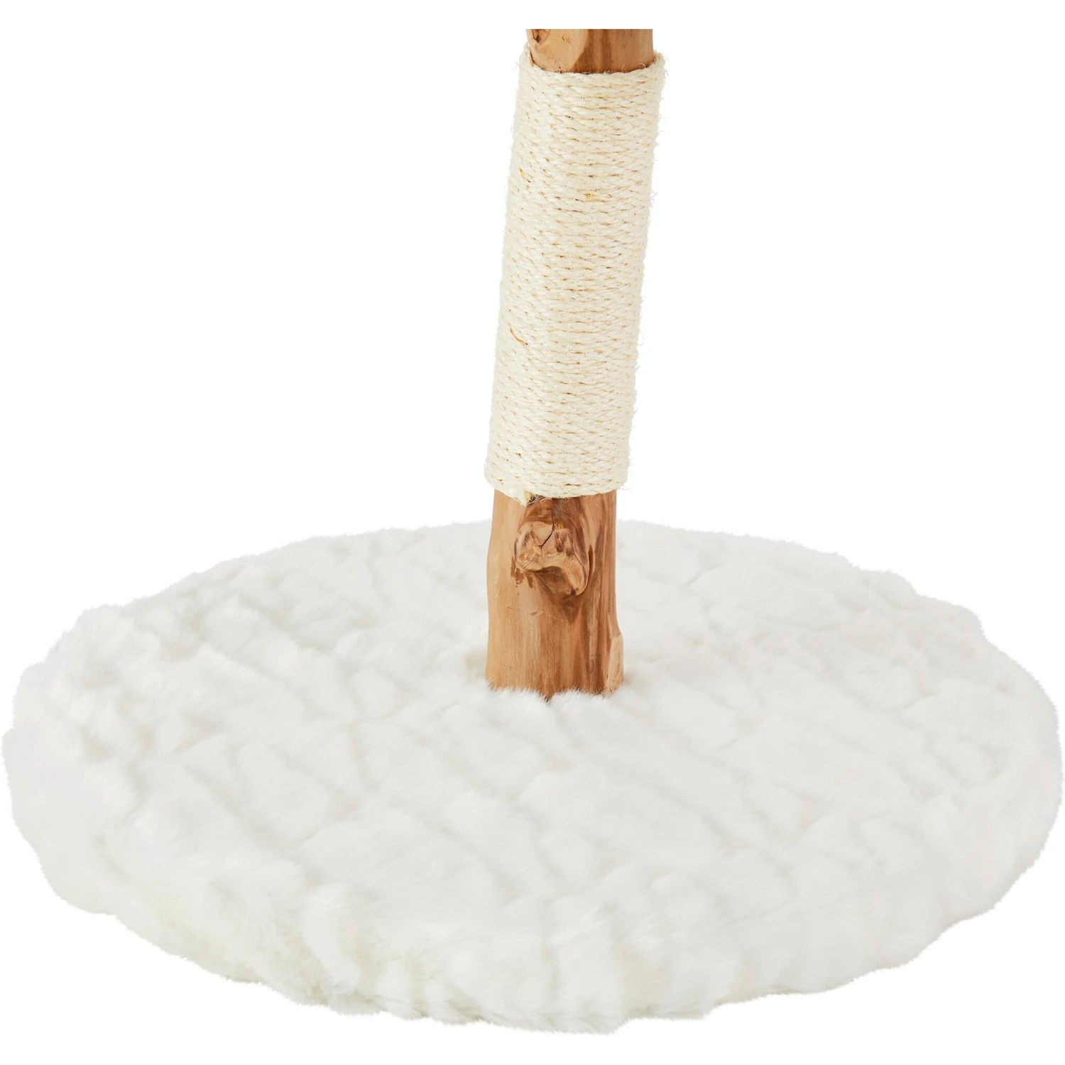 Frisco Natural Wood Modern Cat Tree with Toy, Ivory, Small Frisco Natural Wood Modern Cat Tree With Toy, Ivory, Small -Frisco Pet Hub 236559 PT5. AC SS1800 V1615988836