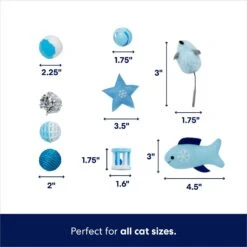 Frisco Holiday Stocking Variety Pack Cat Toy With Catnip, 25 Count -Frisco Pet Hub 244939 PT2. AC SS1800 V1694809487