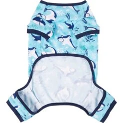 Frisco Happy Shark Dog & Cat Jersey PJs 4 Frisco Happy Shark Dog & Cat Jersey PJs -Frisco Pet Hub 249122 PT4. AC SS1800 V1614006434