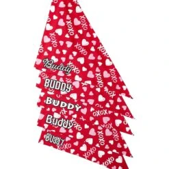 Frisco XOXO Hearts Personalized Dog & Cat Bandana -Frisco Pet Hub 254203 PT4. AC SS1800 V1632418571