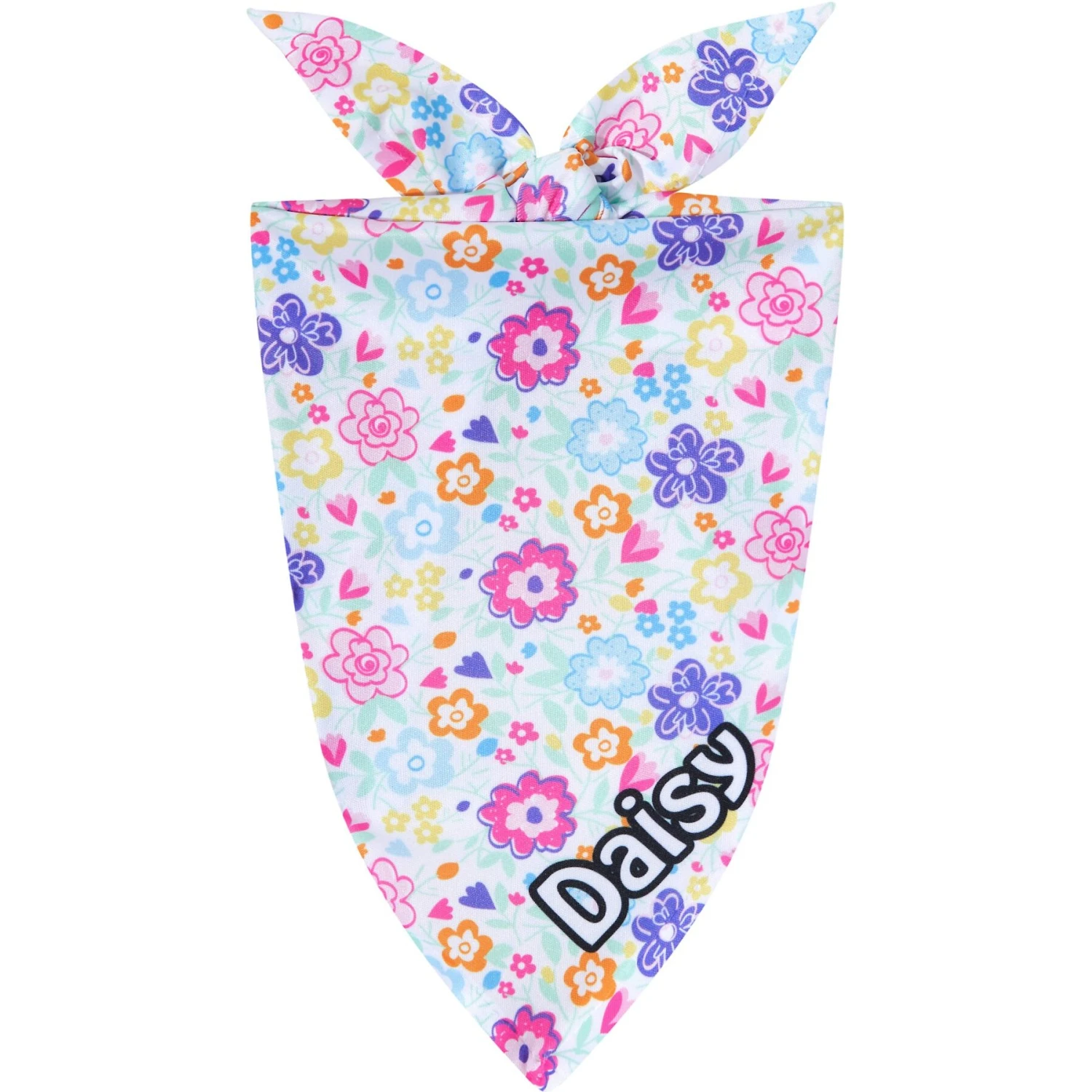 Frisco Bright Floral Personalized Dog & Cat Bandana Frisco Bright Floral Personalized Dog & Cat Bandana -Frisco Pet Hub 267535 MAIN. AC SS1800 V1623094350