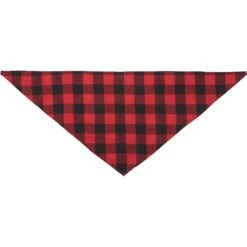 Red Buffalo Plaid Dog & Cat Bandana -Frisco Pet Hub 267899 PT4. AC SS1800 V1637674624