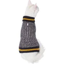 Frisco Heathered Knit Dog & Cat Sweater With 60% Recycled Content -Frisco Pet Hub 268159 PT2. AC SS1800 V1628778154