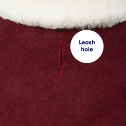 Frisco Mediumweight Pom Pom Bow Dog & Cat Peacoat Dress, Red 5 Frisco Mediumweight Pom Pom Bow Dog & Cat Peacoat Dress, Red -Frisco Pet Hub 268200 PT6. AC SS1800 V1628827641