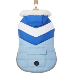 Frisco Heavyweight Chevron Insulated Dog & Cat Parka With Pocket -Frisco Pet Hub 268405 PT4. AC SS1800 V1628784761