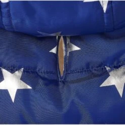 Frisco Mediumweight Metallic Star Print Insulated Dog & Cat Parka, Navy -Frisco Pet Hub 268413 PT6. AC SS1800 V1628791601