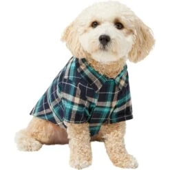 Frisco Multi-Plaid Dog & Cat Flannel Shirt -Frisco Pet Hub 268588 PT2. AC SS1800 V1637651794
