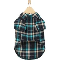 Frisco Multi-Plaid Dog & Cat Flannel Shirt -Frisco Pet Hub 268588 PT4. AC SS1800 V1637707676