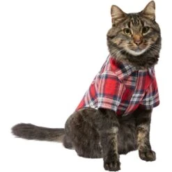 Frisco Red Plaid Dog & Cat Shirt 3 Frisco Red Plaid Dog & Cat Shirt -Frisco Pet Hub 268604 PT3. AC SS1800 V1637657839