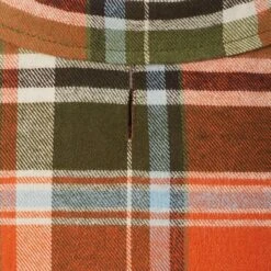 Frisco Orange & Olive Plaid Dog & Cat Flannel Shirt -Frisco Pet Hub 268612 PT5. AC SS1800 V1637645834