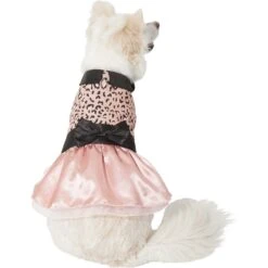 Frisco Pink Cheetah Dog & Cat Dress -Frisco Pet Hub 268661 PT2. AC SS1800 V1637707069