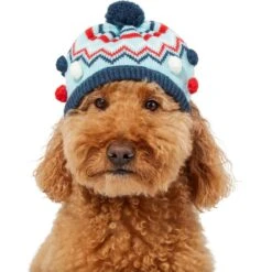 Frisco Pom Pom Dog & Cat Knitted Hat -Frisco Pet Hub 276307 PT2. AC SS1800 V1631666246