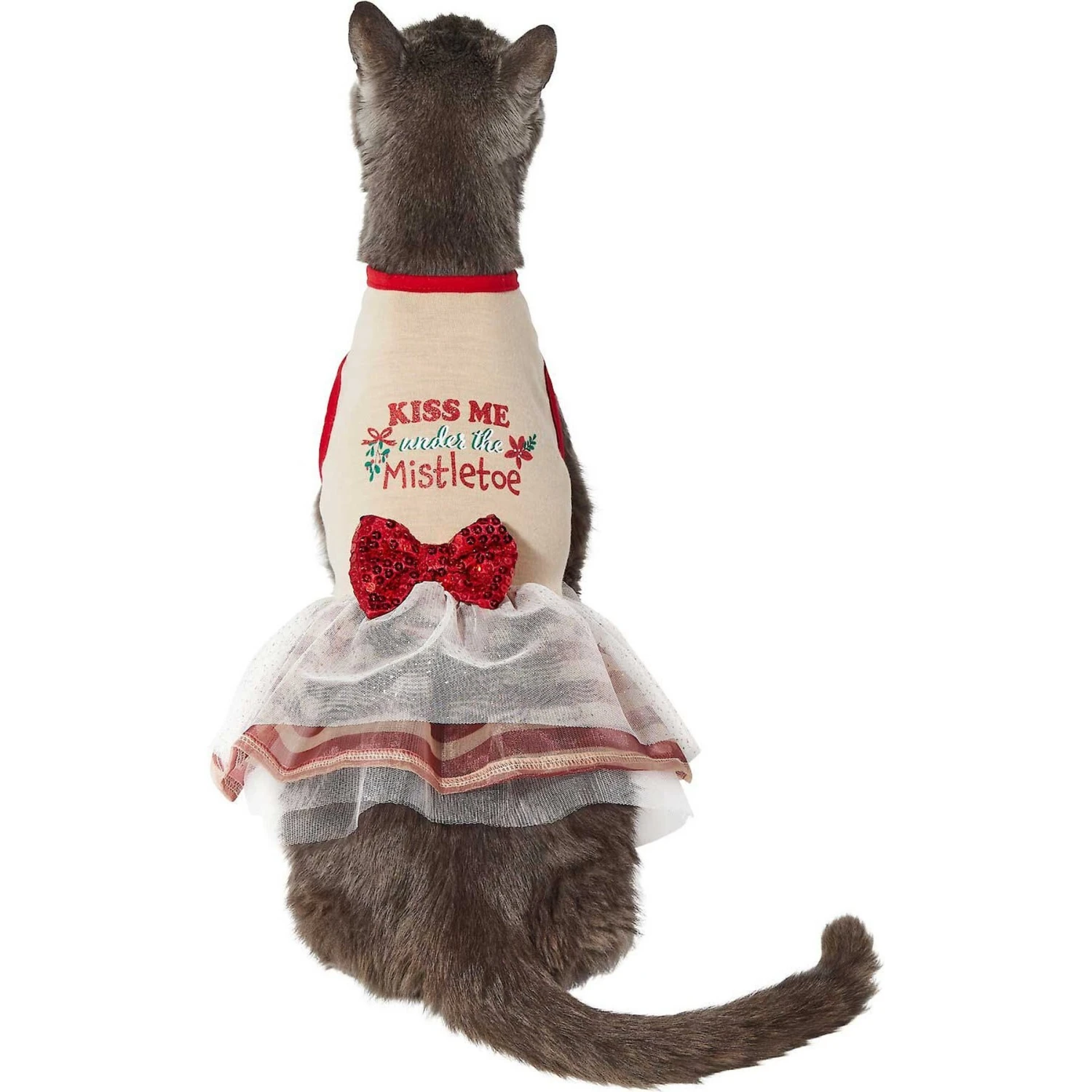 Frisco Kiss Me Under the Mistletoe Dog & Cat Dress Frisco Kiss Me Under The Mistletoe Dog & Cat Dress -Frisco Pet Hub 276335 PT2. AC SS1800 V1637656899