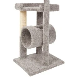 Frisco 54-in Real Carpet Cat Tree With Tunnel And Square Perches 3 Frisco 54-in Real Carpet Cat Tree With Tunnel And Square Perches -Frisco Pet Hub 282767 PT4. AC SS1800 V1621948663