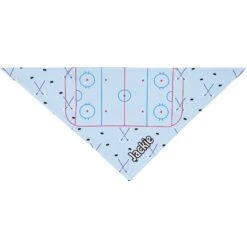 Frisco Ice Hockey Personalized Dog & Cat Bandana -Frisco Pet Hub 287048 PT3. AC SS1800 V1623246196
