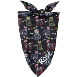 Frisco Dia De Los Muertos Personalized Dog & Cat Bandana