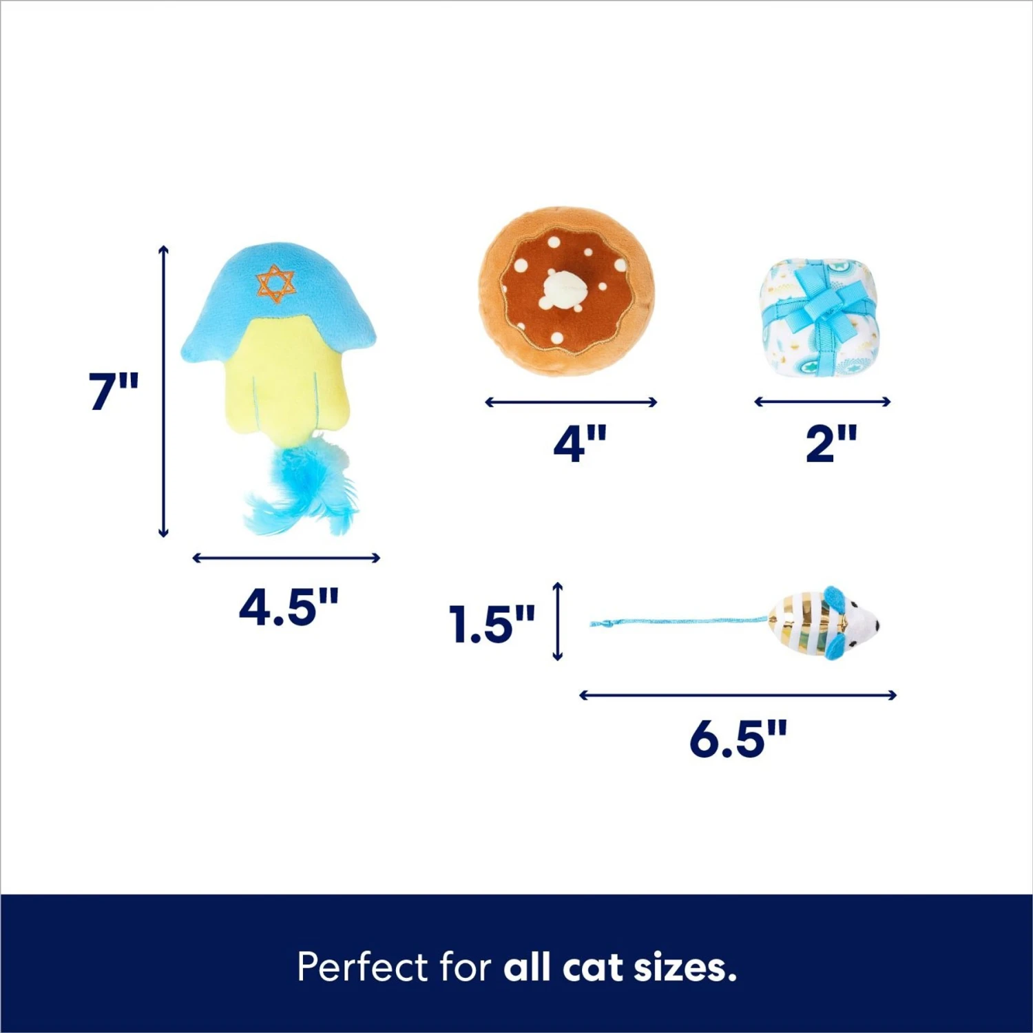 Frisco Holiday 8 Days of Hanukkah Cardboard Calendar with Toys for Cats Frisco Holiday 8 Days Of Hanukkah Cardboard Calendar With Toys For Cats -Frisco Pet Hub 287301 PT2. AC SS1800 V1695045711