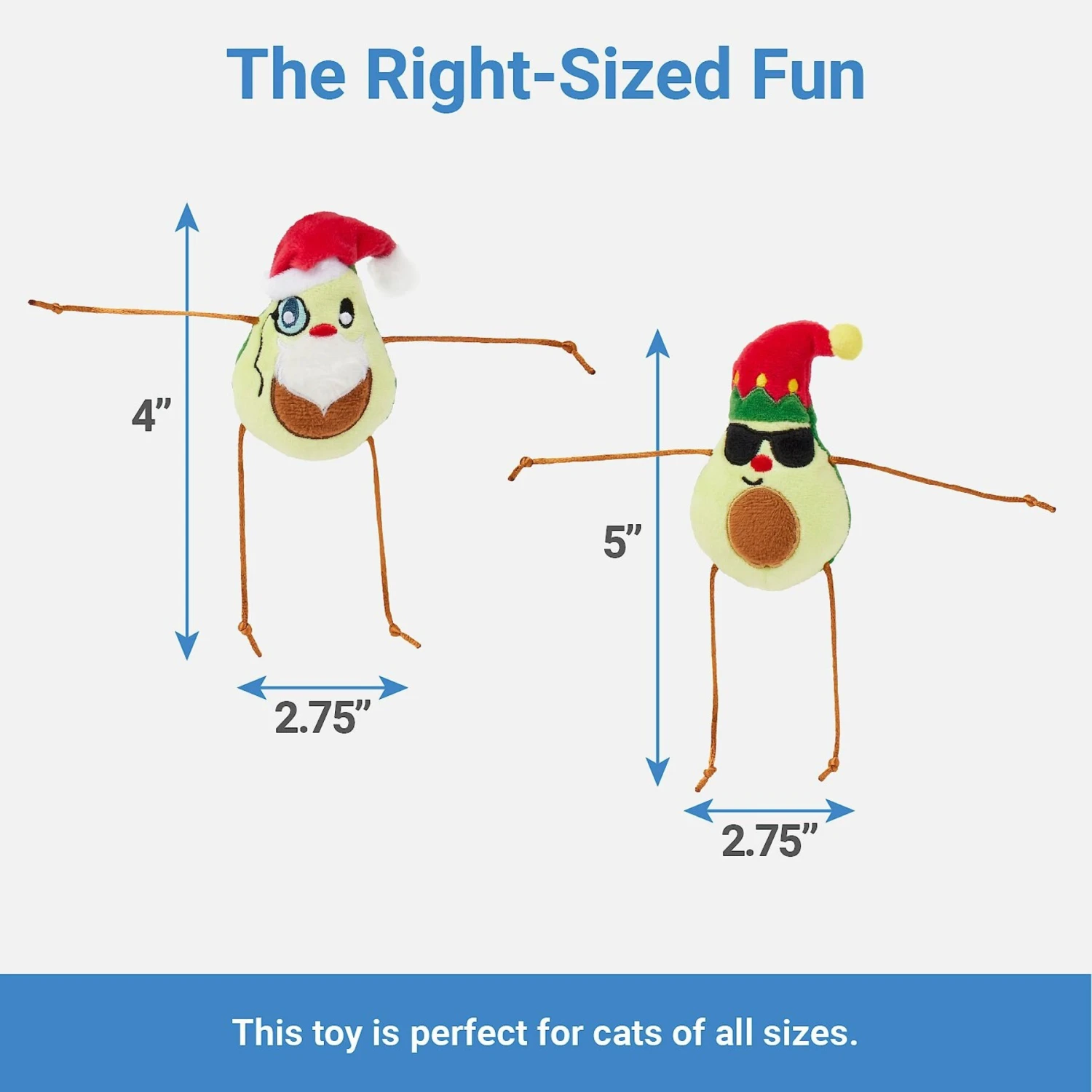 Frisco Avocados Plush Cat Toy with Catnip, 2 count Frisco Avocados Plush Cat Toy With Catnip, 2 Count -Frisco Pet Hub 287363 PT1. AC SS1800 V1637788287