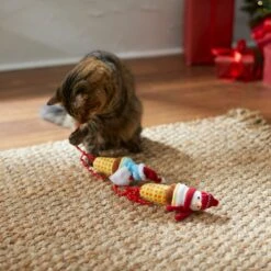 Frisco Holiday Santa & Snowman Ice Cream Cones Plush Cat Toy With Catnip, 2 Count 2 Frisco Holiday Santa & Snowman Ice Cream Cones Plush Cat Toy With Catnip, 2 Count -Frisco Pet Hub 287373 PT3. AC SS1800 V1632776424