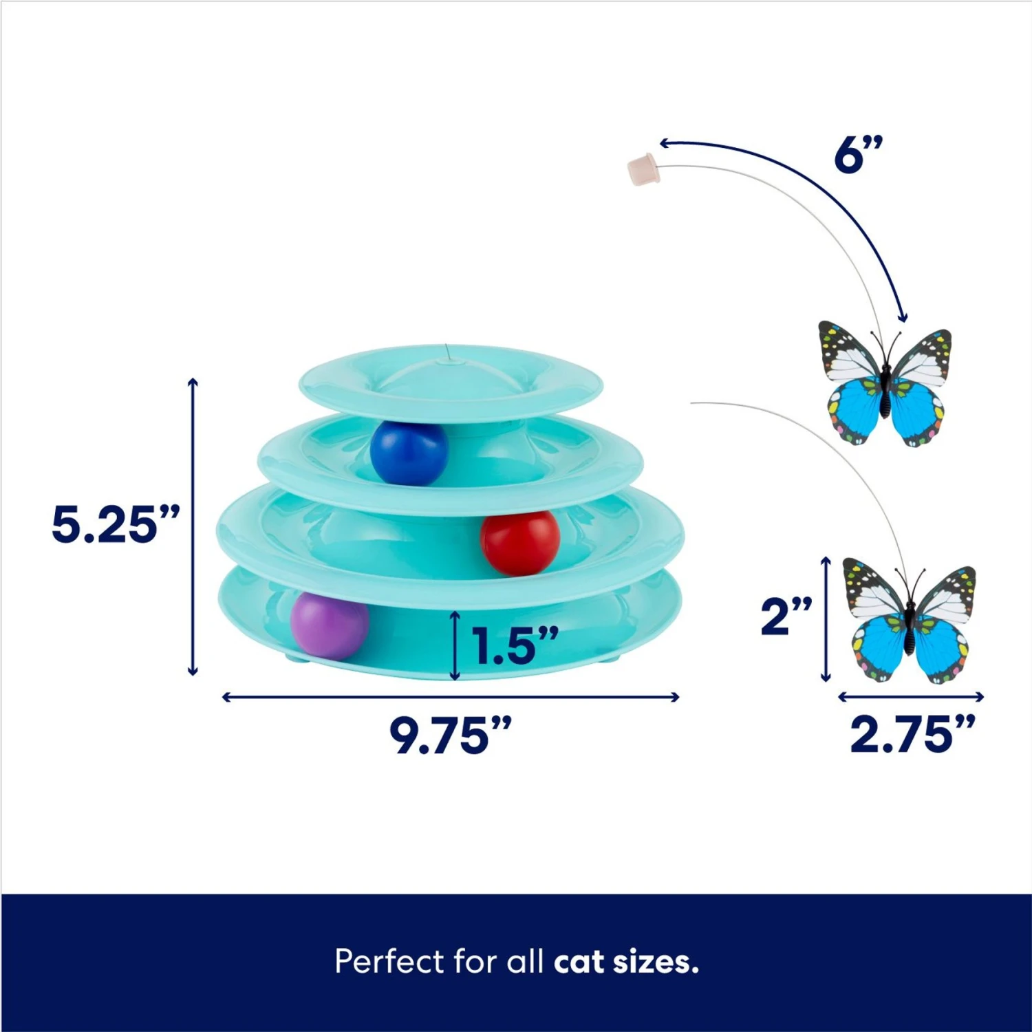 Frisco Butterfly Cat Tracks Cat Toy & Dr. Elsey's Ultra Unscented Clumping Clay Cat Litter Frisco Butterfly Cat Tracks Cat Toy & Dr. Elsey's Ultra Unscented Clumping Clay Cat Litter -Frisco Pet Hub 293022 PT2. AC SS1800 V1700675839