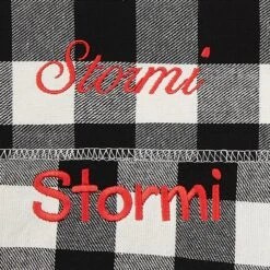 Frisco Buffalo Check Embroidered Personalized Dog & Cat Bandana -Frisco Pet Hub 301162 PT4. AC SS1800 V1628013742