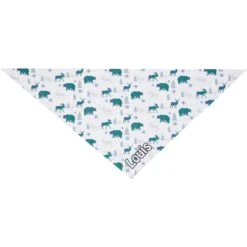 Frisco Buffalo Plaid Winter Animals Personalized Dog & Cat Bandana -Frisco Pet Hub 301365 PT3. AC SS1800 V1627655210