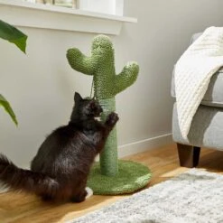 Frisco Novelty Unicorn Covered Cat & Dog Bed & Frisco Cactus Cat Scratching Post -Frisco Pet Hub 303496 PT7. AC SS1800 V1623062246